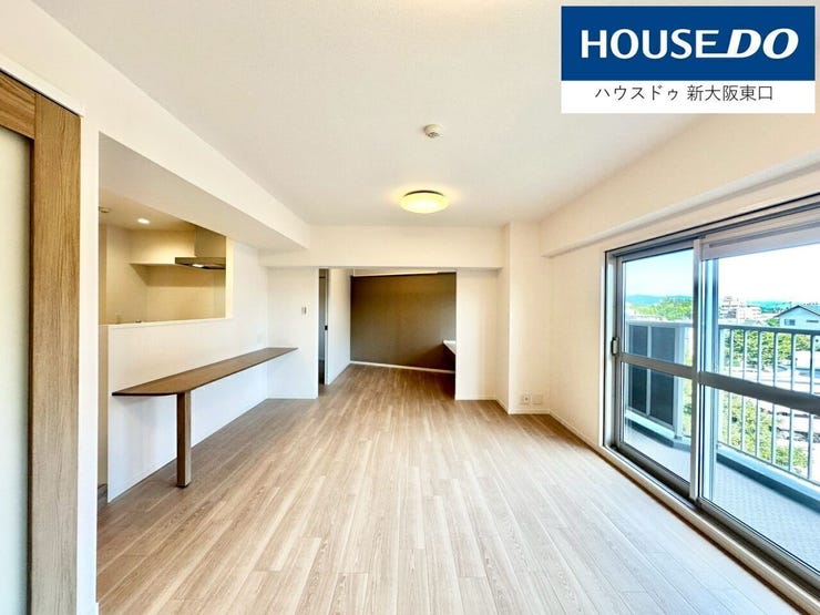 天井が高く開放感があります。