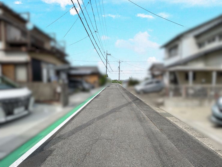 *前面道路*