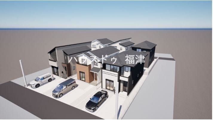 《福岡市東区奈多1丁目 新築戸建》 1号棟♪
完成イメージです♪
※現況優先
