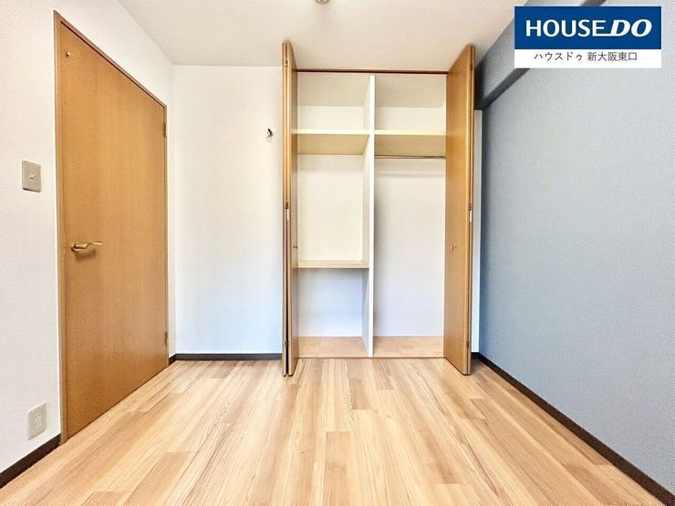 5帖洋室★
棚付きクローゼット付き