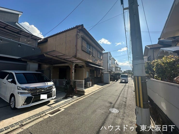 前面道路:北西側からの撮影写真です!前面道路幅員4.0mです♪