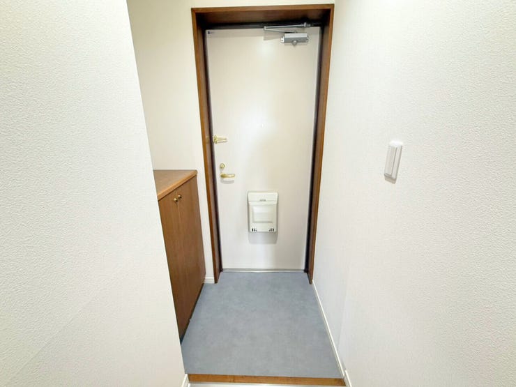 背の低いシューズボックスは、玄関での存在感・圧迫感が少なく天板の上も使えるスペースですので、花や観葉植物を飾れば玄関が華やかに♪また、鍵をポンとおいて外出をスマートにすることも♪