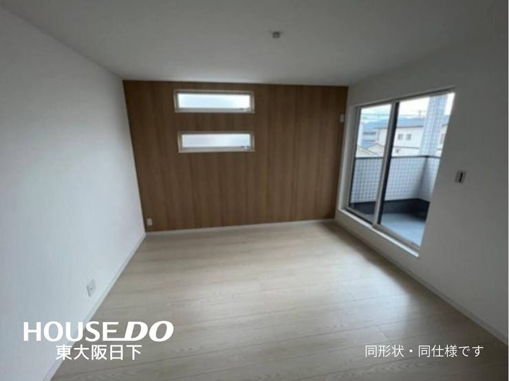 洋室:明るく、収納スペースも完備された洋室は、子供部屋としても、寝室としてもお使い頂けます♪こちらの画像は同形状・同仕様です!こちらの画像は同形状・同仕様です!