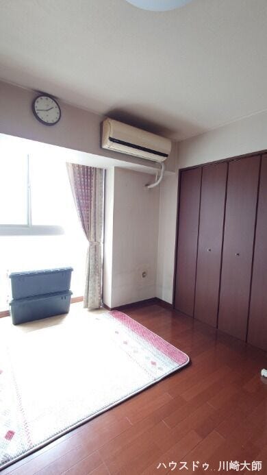 各部屋に収納を完備しているので、生活スペースは大きく確保できます。