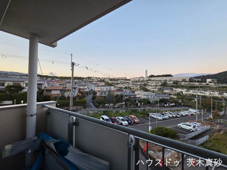 南側バルコニーからの眺望