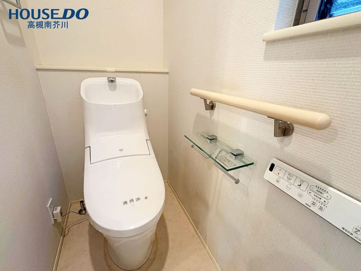 1階のトイレです。