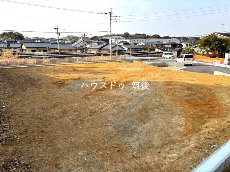 上段区画からの眺望。開放感のあるロケーションです