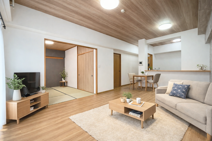 ※画像はイメージです。
実際の写真に家具や調度品をCG合成したものです。
(家具等は販売に含まれておりません)