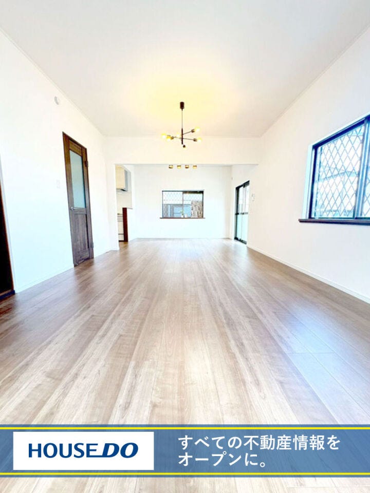 小倉南区沼南町 4LDK中古戸建♪2025年10月内外装リフォーム済み♪ドラッグストアまで徒歩約7分♪