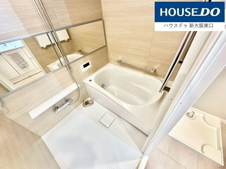 木目調のバスルーム♪