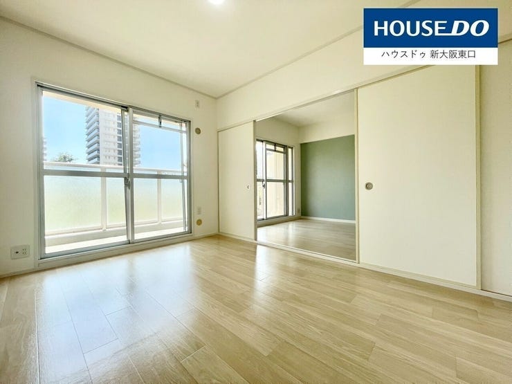 日当たり良好でお部屋の中がとても明るいです!