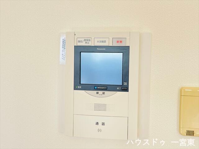 【モニター付きインターホン】