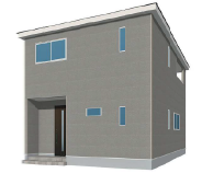 【外観パース】
※パース図はイメージです。実際の仕上がりと異なる場合があります。