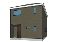 【外観パース】
※パース図はイメージです。実際の仕上がりと異なる場合があります。