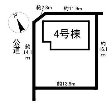 【区画図】
4号棟