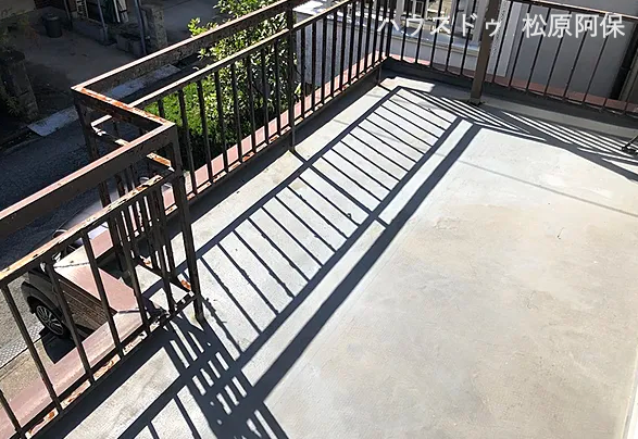 広めのバルコニー