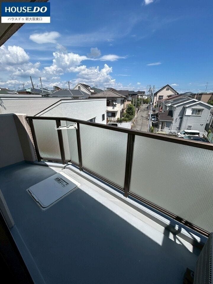 東向ワイドバルコニー♪