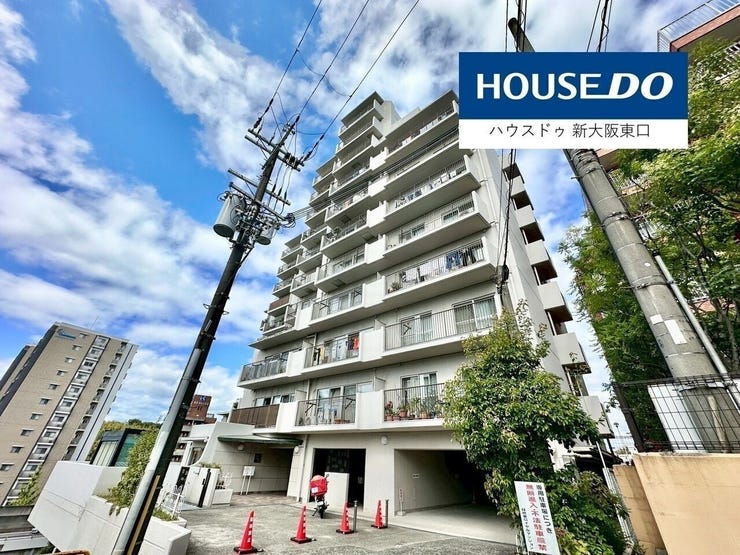 頑強なマンションです。
管理人日勤で、周辺は丁寧に清掃されていました。