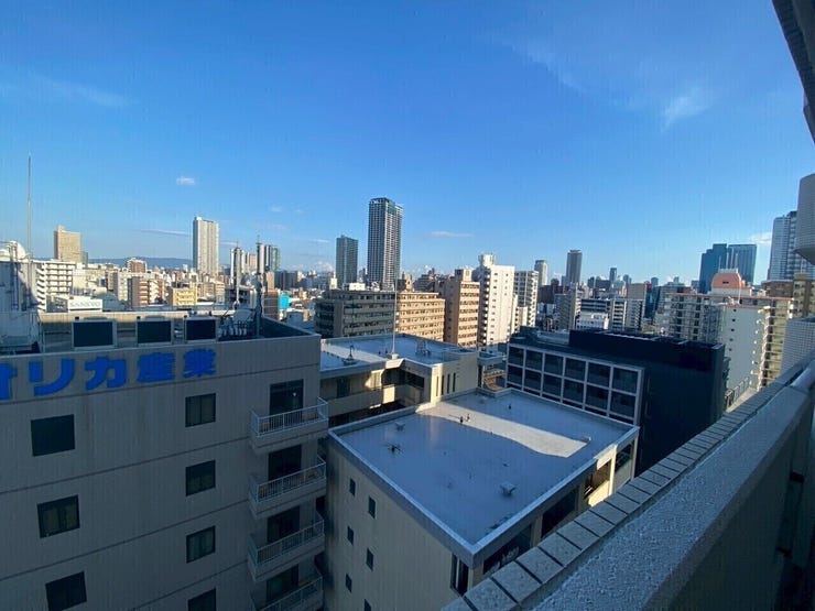 高層階のため、通風・眺望・陽当たりも良好です◎