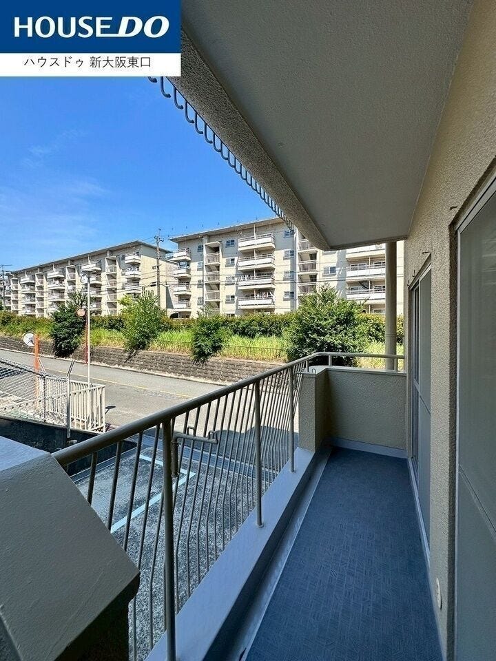 ワイドめのバルコニーです。