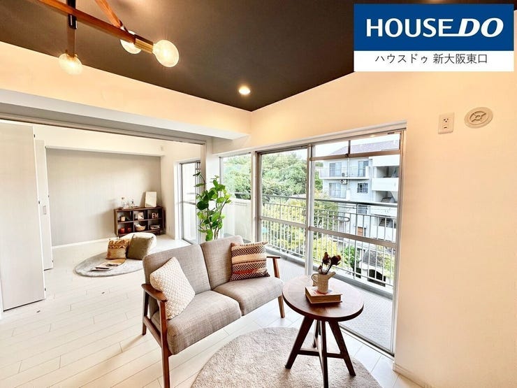 窓から見える緑がおしゃれ。
まるでカフェのよう