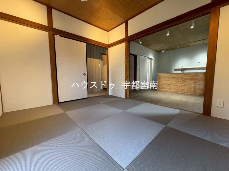 キッチンから和室の様子まで確認できます◎