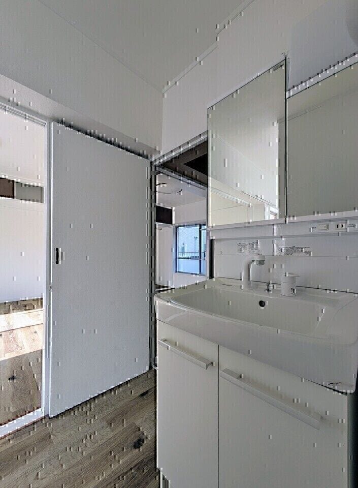 新規リノベーション済みの洗面台