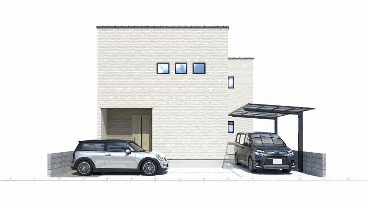 【外観】
外観パース