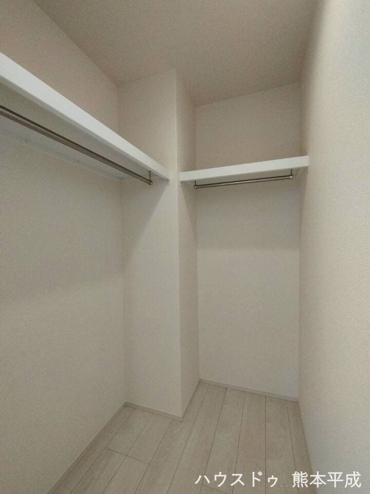 洋服が沢山かけられます!