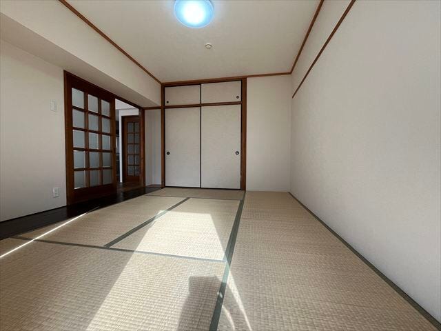 平面駐車場にある「第3駐輪場」です。