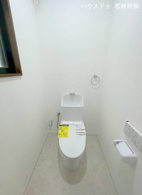 1.2階にそれぞれトイレ完備