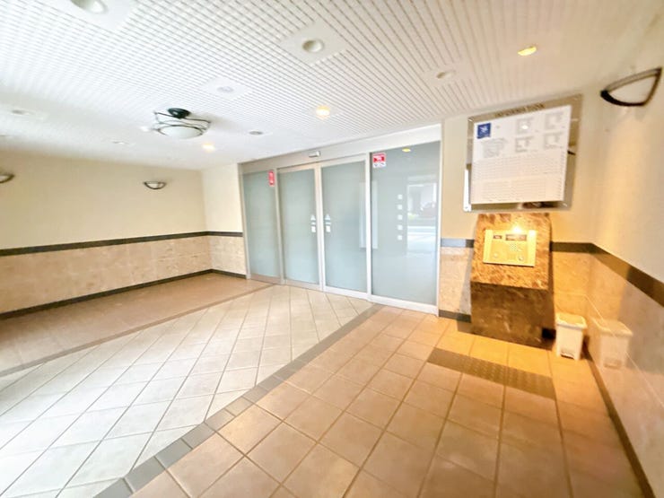 安心のオートロック付きマンション。