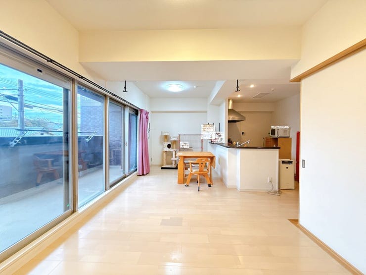 日当り良好のリビング。
明るい空間です◎