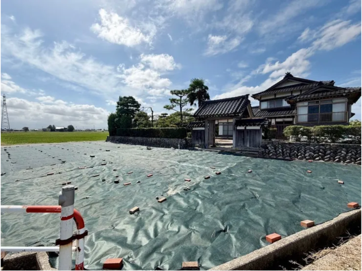 広い畑つきで、ゆとりのある暮らしが楽しめます。
