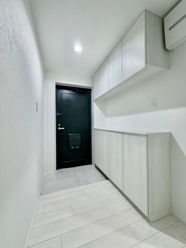 大きなシューズボックスでスッキリとした玄関♪