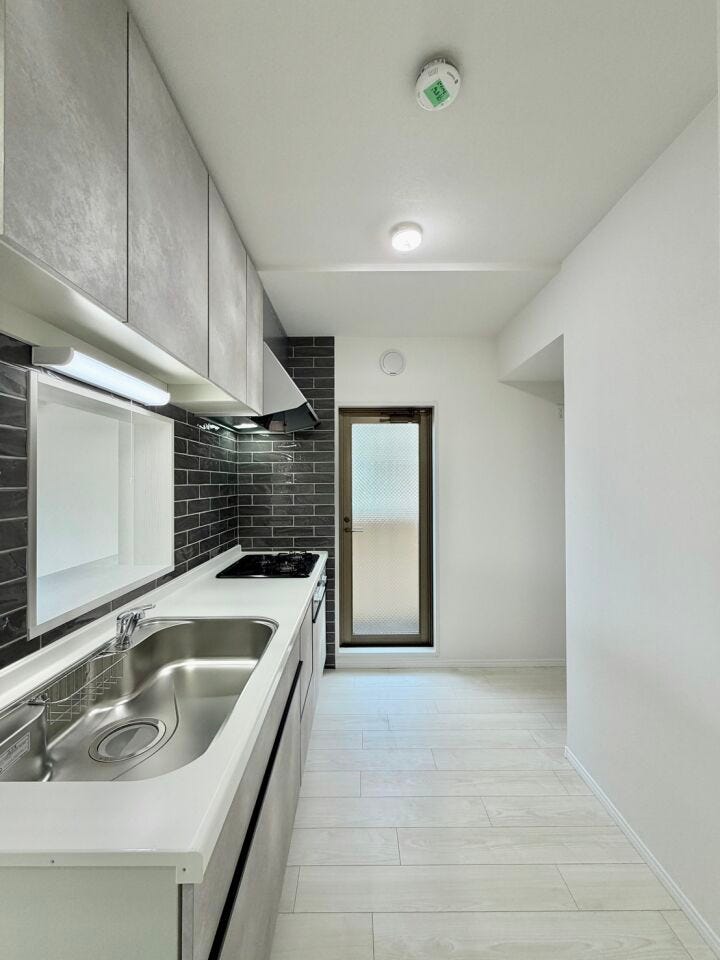 マンションだけど、勝手口があるのはうれしい♪