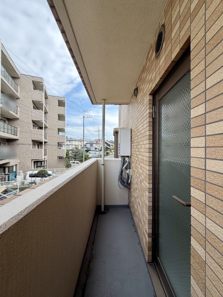 ゴミ箱を置けるスペースがあるのはうれしい♪