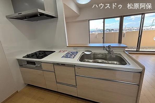 3口ガスコンロキッチン