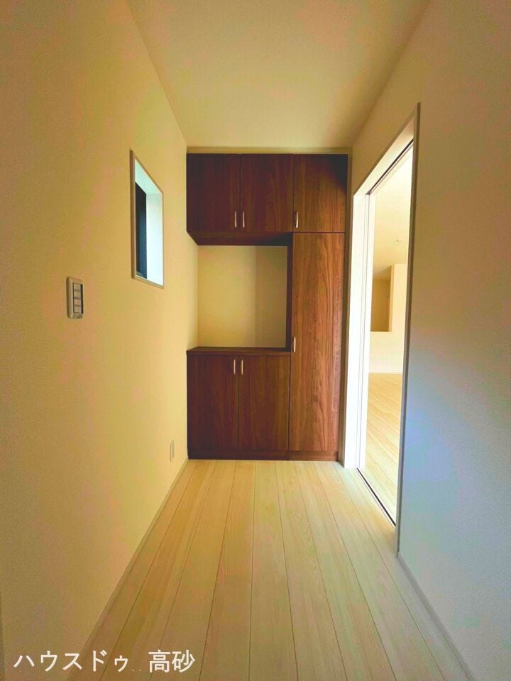 廊下の収納スペースです。(撮影日:2026.3.19)
