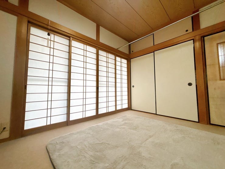 和室も日当たりが良く、明るい空間となっております。