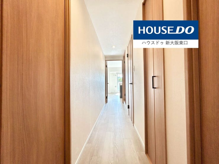 玄関からの通路です。