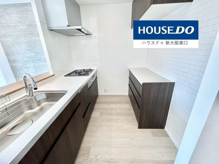 収納棚がある、キッチンスペースです。