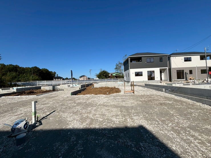 【外観】
現況です。現場写真は随時更新いたします。