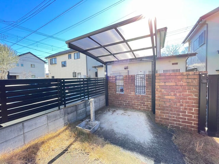 ◇自転車置き場にはサイクルポート付き♪