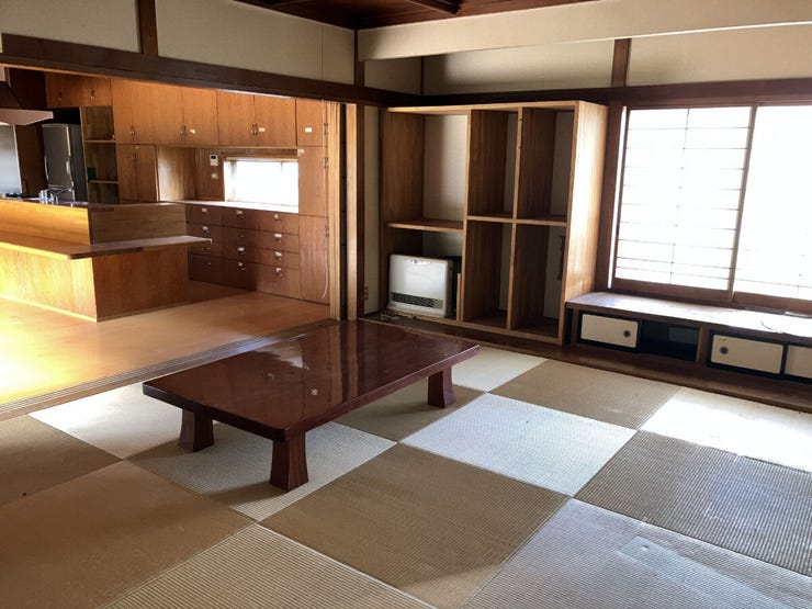 LDK奥の和室スペース 8畳