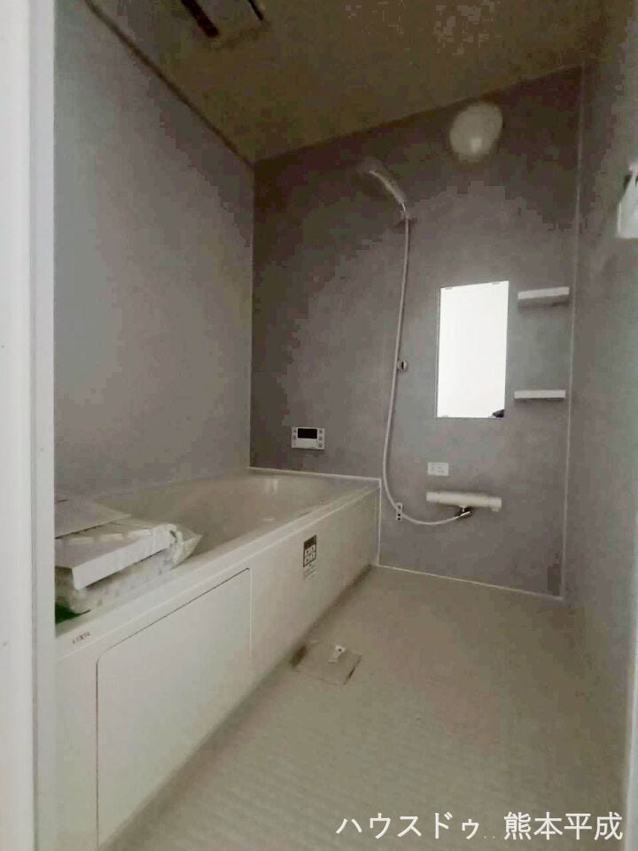 広々浴室でゆっくりお風呂タイム