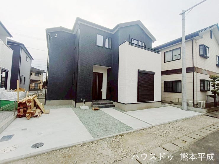 ツートーンのステキな外観