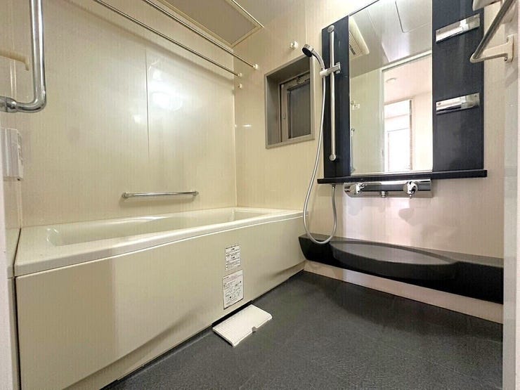 清潔感のある浴室空間♪