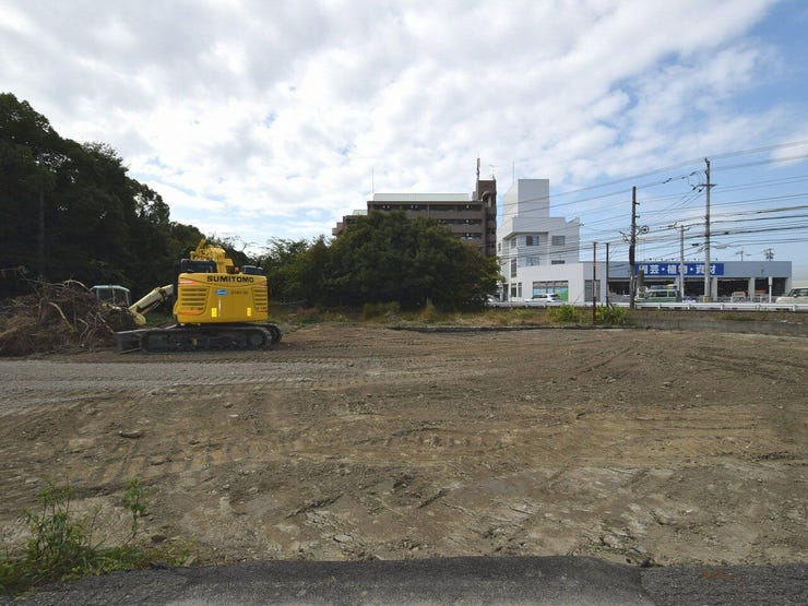 分譲予定地全体を東側より撮影 2025.11.06