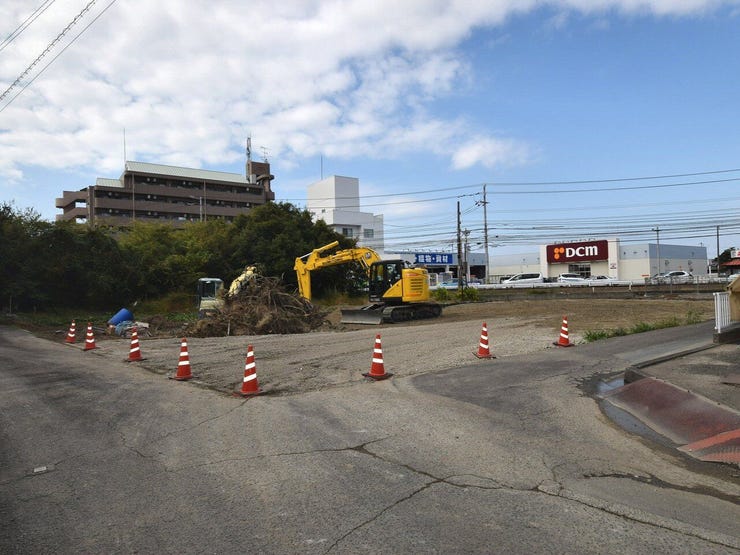 分譲予定地全体を南東側より撮影 2025.11.06